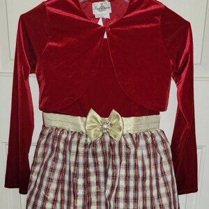 Girls Rare Edition Red Dress
